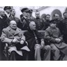 Winston Churchill, Franklin D. Roosevelt and Joseph Stalin at Yalta in