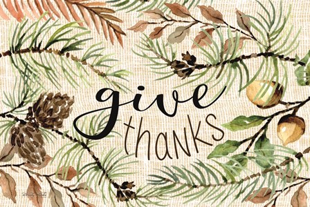 Give Thanks by Cindy Jacobs art print