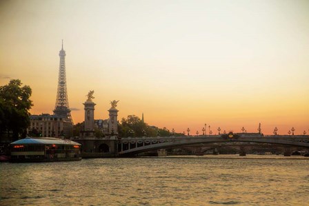 On the Seine by Emily Navas art print