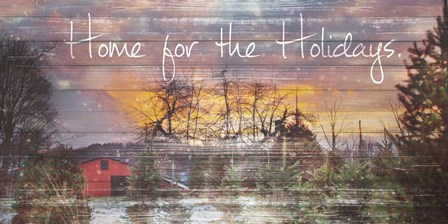 Home for the Holidays by Kelly Poynter art print