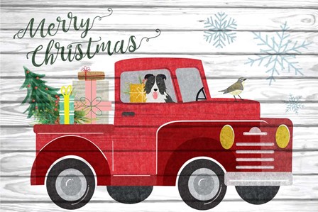 Merry Christmas by ND Art &amp; Design art print