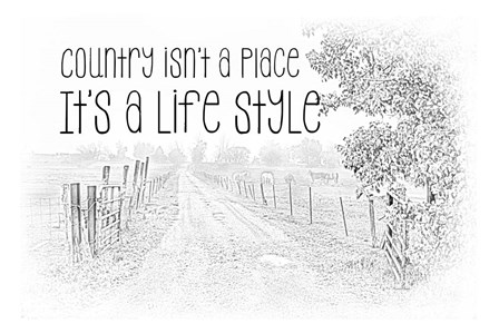 Country Style by Ramona Murdock art print