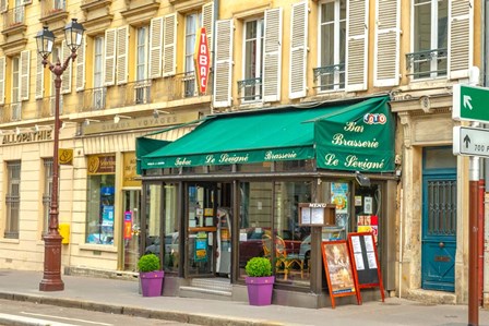 Paris Brasserie by Ramona Murdock art print