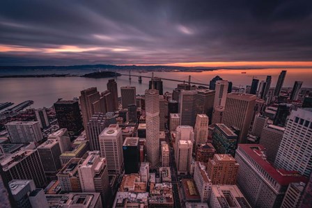 San Francisco Look Down by Bruce Getty art print