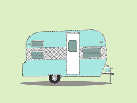 Frolic Camper by Annie Bailey Art art print