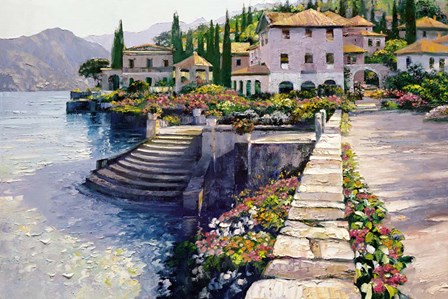 Stairway to Carlotta by Howard Behrens art print