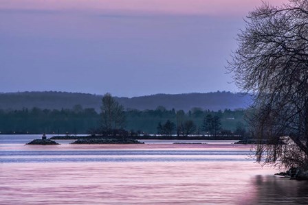 Evening on the Bay by Chuck Burdick art print