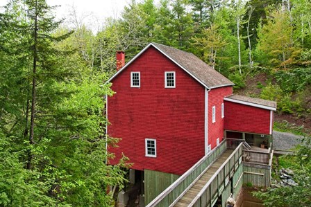 The Old Gristmill by Chuck Burdick art print