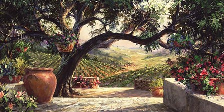 Napa Patio by Art Fronckowiak art print