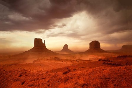 Monsoon Sandstorm by John Gavrilis art print