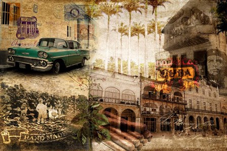 Cuba by GraphINC art print