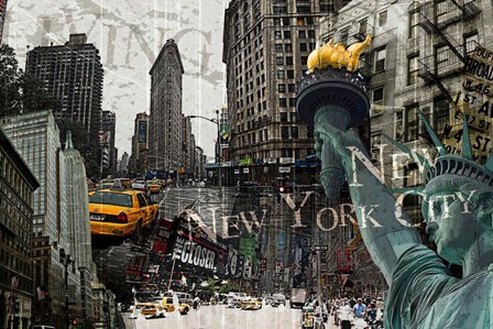 New York by GraphINC art print