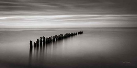 Lake Superior Old Pier III by Alan Majchrowicz art print