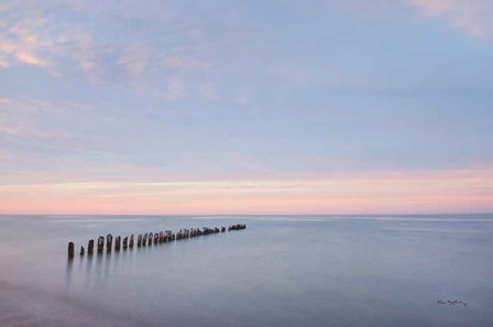 Lake Superior Old Pier II by Alan Majchrowicz art print