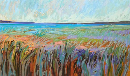 Summer&#39;s Coast by Jane Schmidt art print