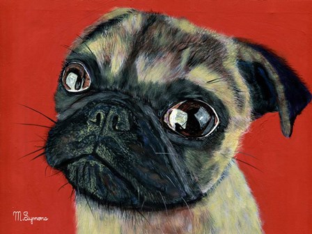 Pugly by Melissa Symons art print