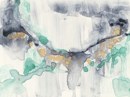 Viridian Canyon II by Jennifer Goldberger art print