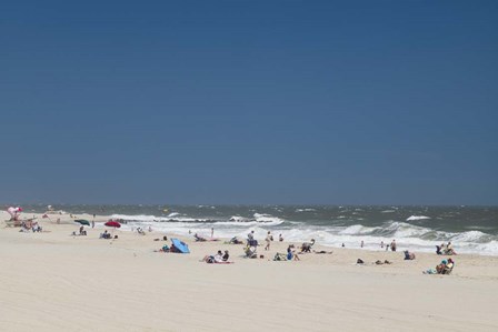 Cape May Beach, NJ by Walter Bibikow / Danita Delimont art print