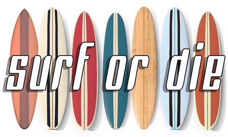 Surf of Die by Edward M. Fielding art print