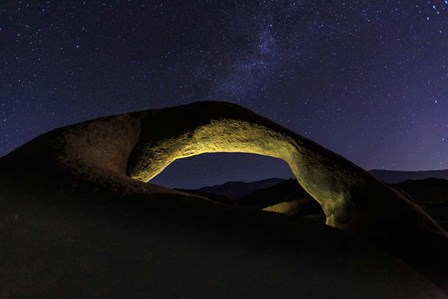 Backlit Mobius Arch by Shawn/Corinne Severn art print