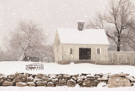 Virginia Snow Storm by Lori Deiter art print