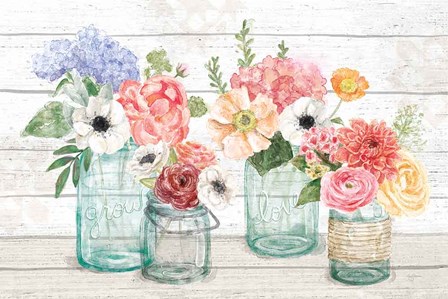 Pastel Flower Market I by Mary Urban art print