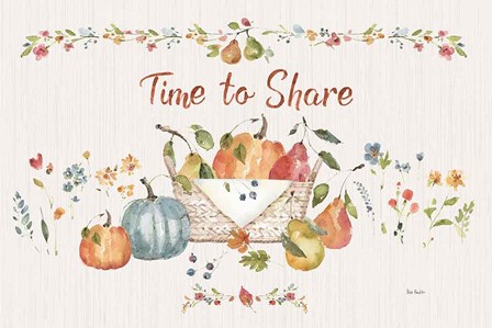 Time to Share I by Lisa Audit art print