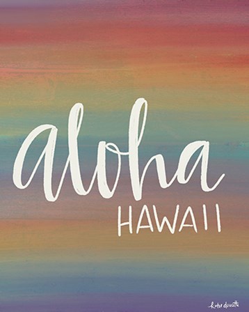 Aloha by Katie Doucette art print