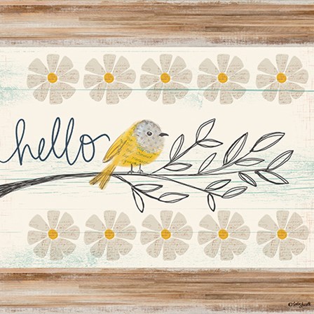 Hello Canary by Katie Doucette art print