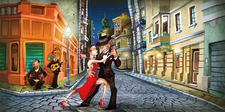 Tango by Adam Perez art print