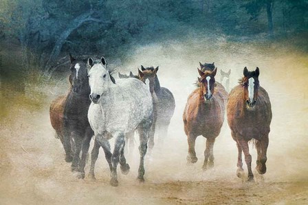 Dust Devils by Wendy Caro art print