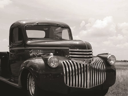 Restored Chevy Truck by Lori Deiter art print