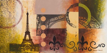 Eiffel I by Michael Marcon art print