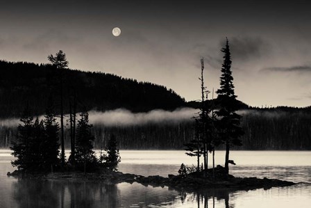 Full Moon At Waldo by Gary Horsfall art print