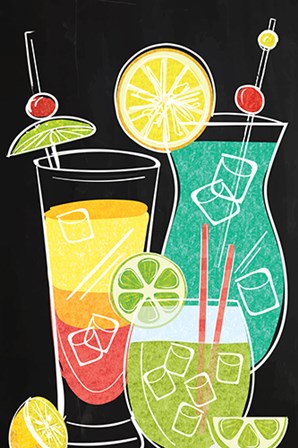 Sip Sip Hooray! by ND Art &amp; Design art print