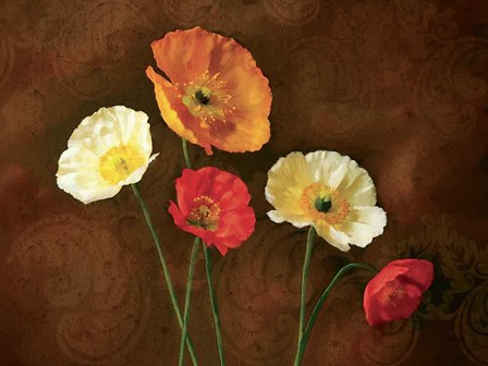 Poppy Perfection I by Janel Pahl art print