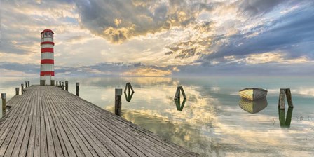 Lighthouse of Tranquillity by Pangea Images art print