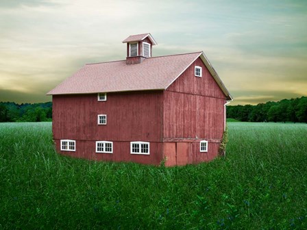 Barn Scene XII by James McLoughlin art print