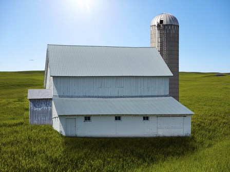 Barn Scene XVIII by James McLoughlin art print