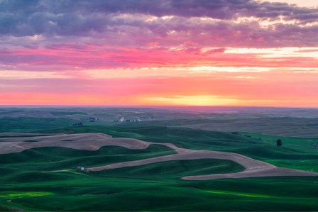 Palouse Sunset by Bruce Getty art print