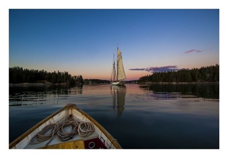 Isle au Haut Twilight by Jim Dugan art print