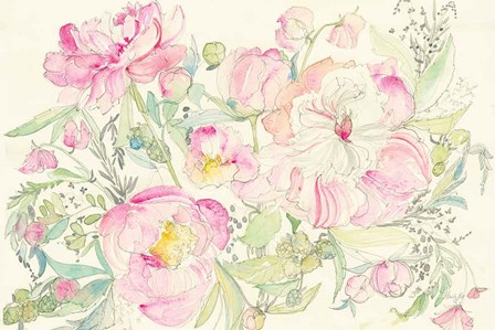 Peony Garden by Kristy Rice art print