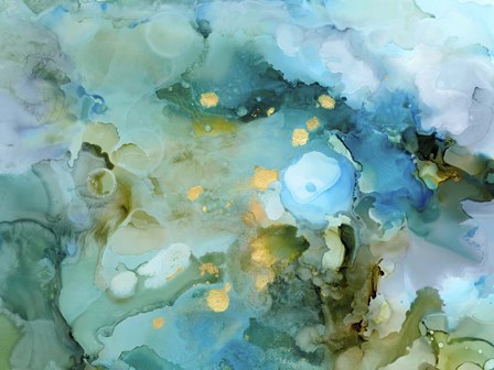 Aqua Brume II by Victoria Borges art print