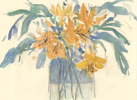 Day Lily Moment I by Sam Dixon art print