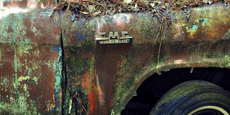 Car Graveyard XIII by James McLoughlin art print