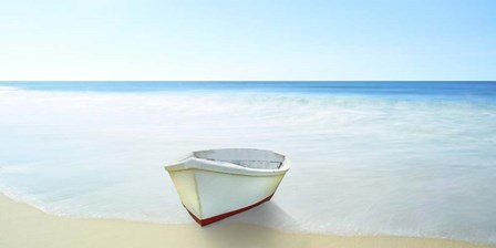 Boat on a Beach III by James McLoughlin art print