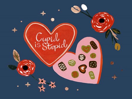 Happy Galentine II by Melissa Wang art print