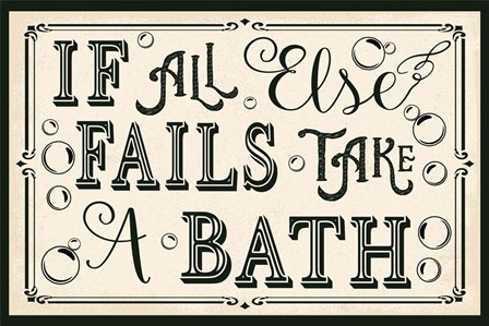 If All Else Fails by ND Art &amp; Design art print