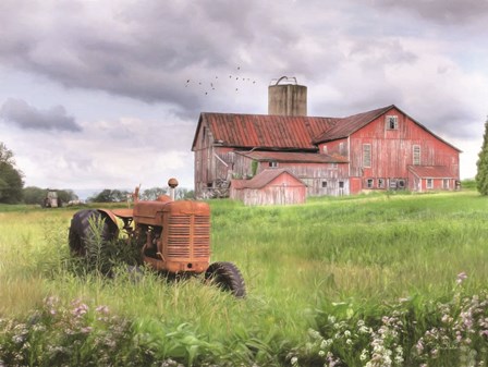 Williamsport Barn by Lori Deiter art print