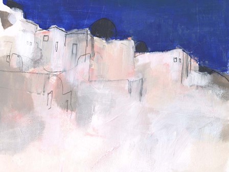 Mediterranean Blue I by Jennifer Parker art print